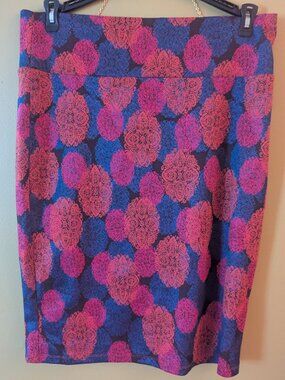 Lularoe Cassie Pencil Skirt XL